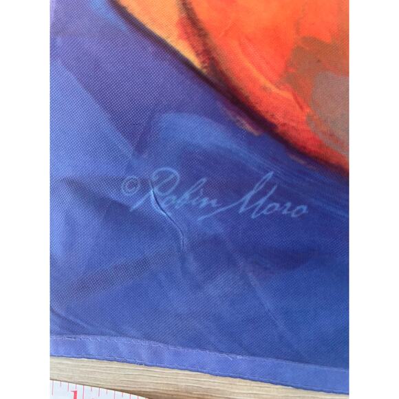 Vintage Outdoor Porch Flag Happy Halloween Pumpkin & Black Cat Jack-O-Lantern JL - Picture 5 of 7